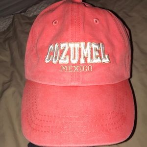 Hot pink Cozumel, MX hat